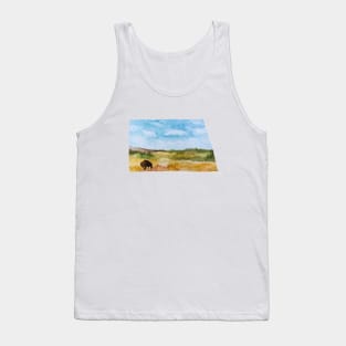 North Dakota Bison Tank Top